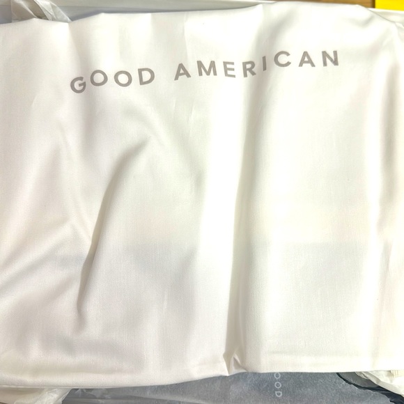 Good American Black Neoprene Ankle Lace Up Sandal Heels New In Box NIB - Picture 5 of 7